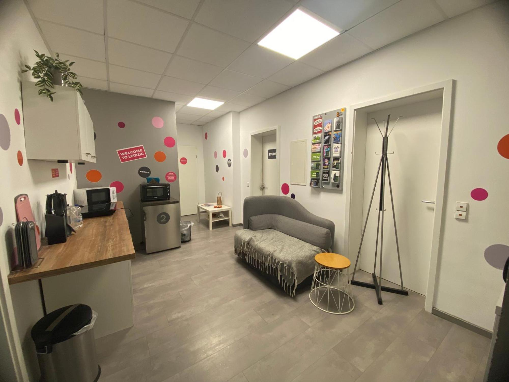 Studio 1 Mit Gemeinschaftsraeumen, Tiefgarage Leipzig Luaran gambar